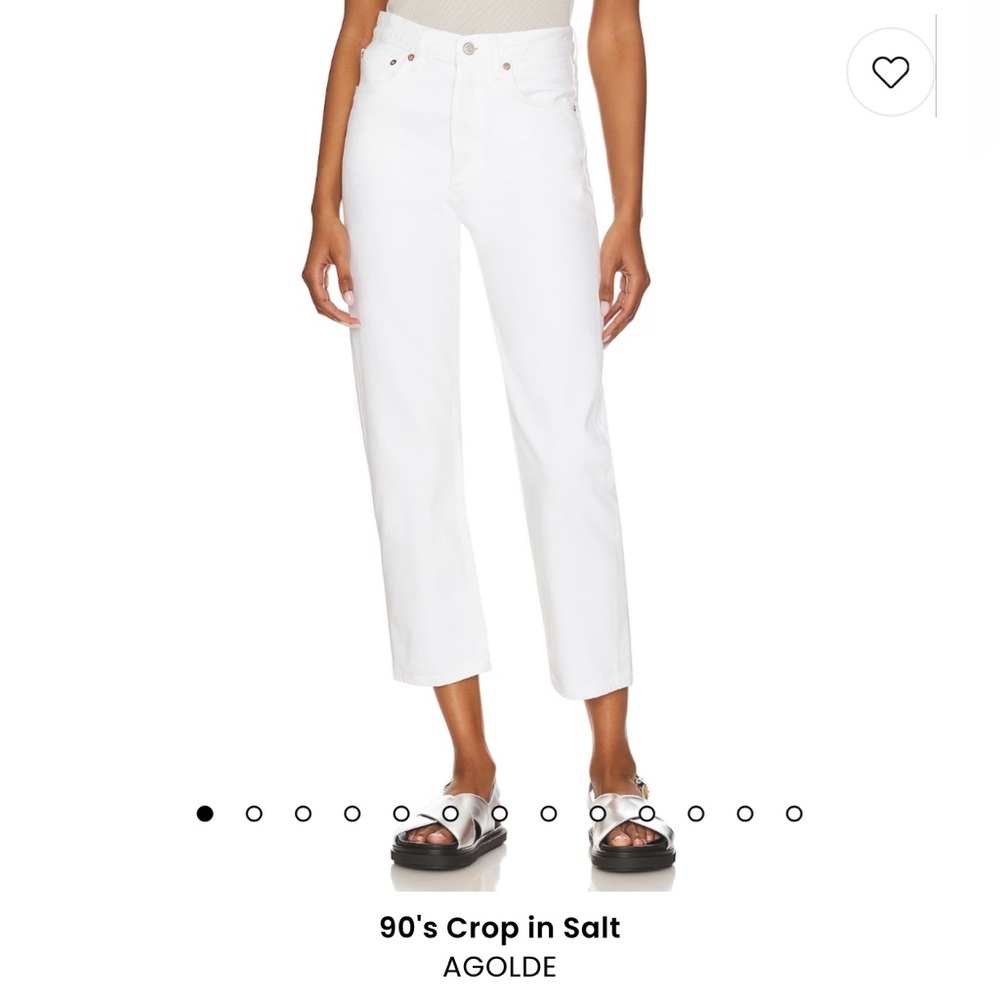 AGOLDE - 90s crop jean